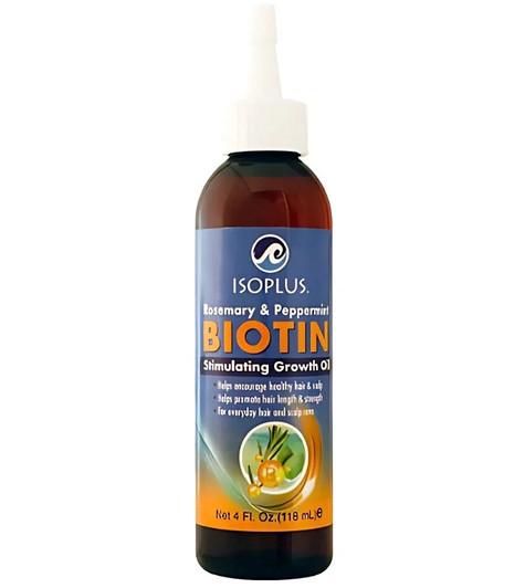 ISOPLUS Rosemary & Peppermint Biotin Stimulating Growth Oil(4 oz)