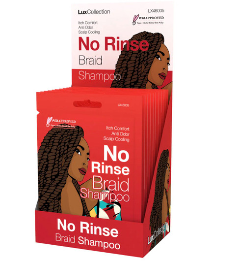 Lux Collection Miracle Growth No Rinse Braid Shampoo