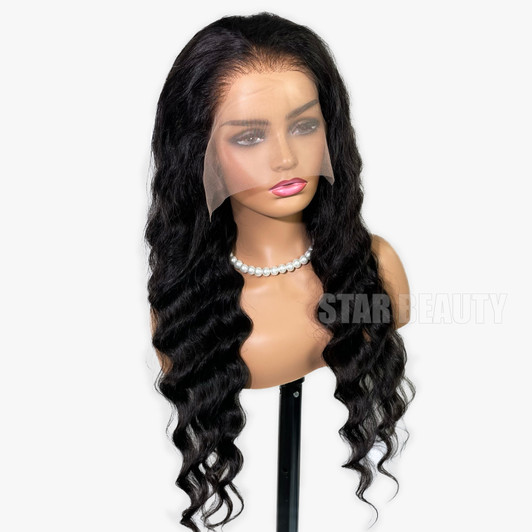 15A PINK LEMON GOLD 100% Human Hair 13x4 Lace Front Wig - COLORADO