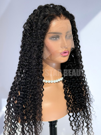 15A PINK LEMON GOLD 100% Human Hair 13x4 Lace Front Wig - KANSAS