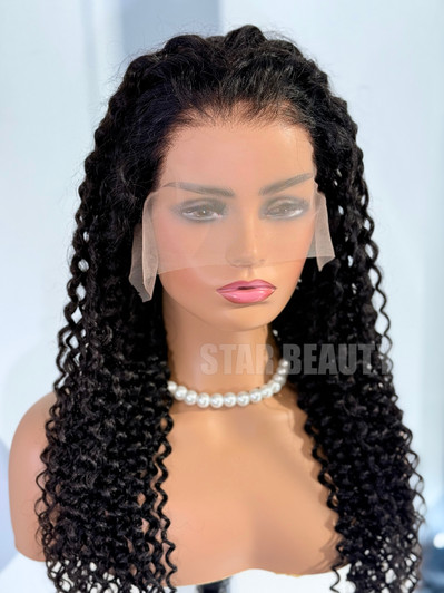 15A PINK LEMON GOLD 100% Human Hair 13X6 Lace Front Wig -  DELAWARE