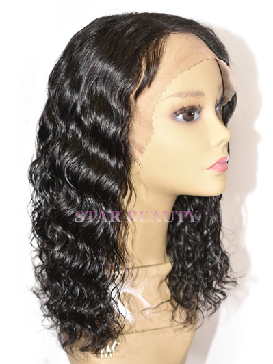 Model Model Nude Fresh Brazilian Human Hair Lace Front Wig Wet And Wavy
