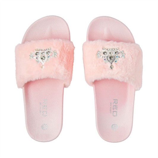 RED Jewel Ful Sliper