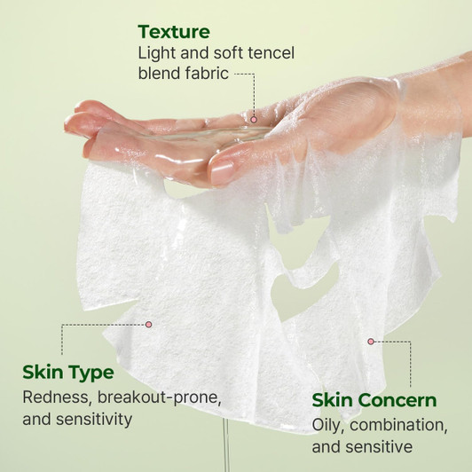 TORRIDEN Balanceful Cica Face Mask (1 Sheet)