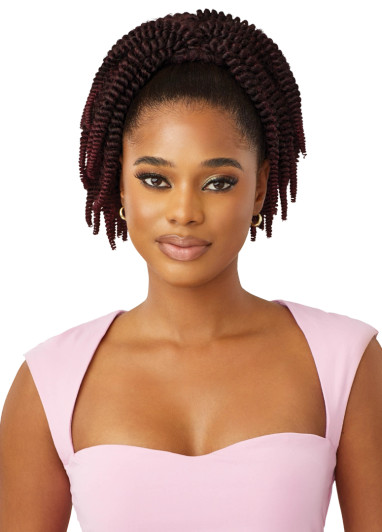 OUTRE Synthetic Pretty Quick Pony Drawstring Ponytail - SPRING TWIST 10"