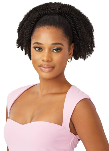 OUTRE Synthetic Pretty Quick Pony Drawstring Ponytail - SPRING TWIST 10"