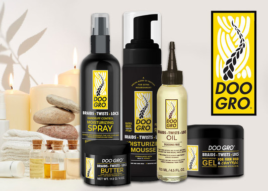 Doo Gro Braids Twists Locs Dandruff-Control Moisturizing Spray (12 oz)