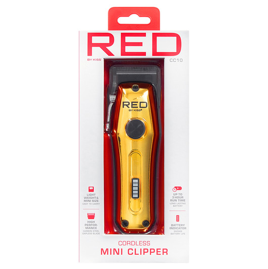 RED Rechargeable Mini Cordless Hair Clipper