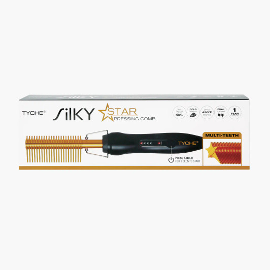 TYCHE Silky Star Pressing Comb