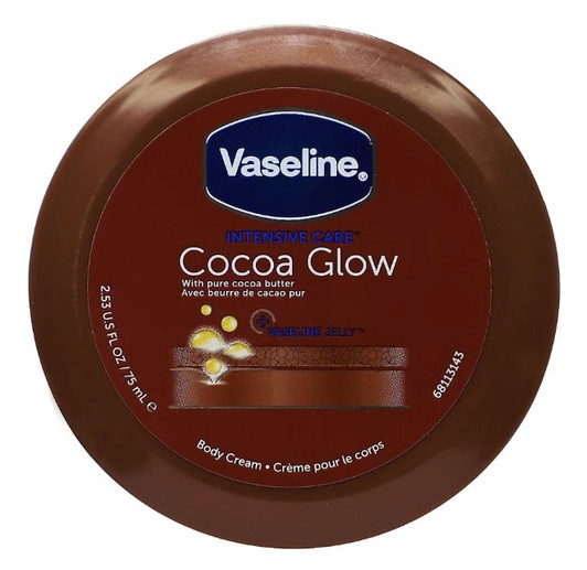 VASELINE Cocoa Glow Body Cream (2.53 oz)