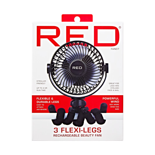 RED Portable & Adjustable Flexi Tripod Beauty Fan