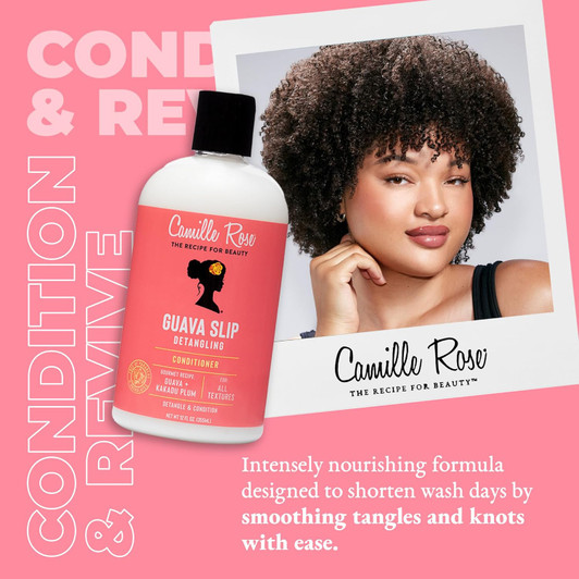 Camille Rose Guava Slip Detangling Conditioner (12oz)