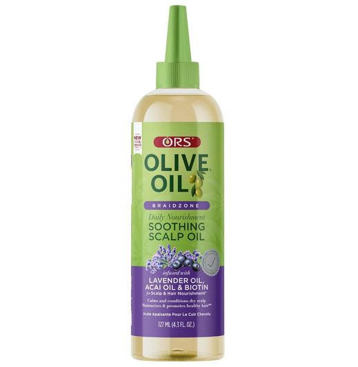 ORS Olive Oil Lavender, Acai & Biotin Soothing Scalp Oil (4.3oz)