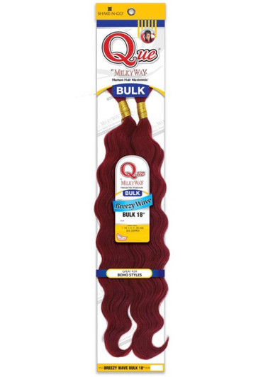 SHAKE N GO Que Milkyway Mastermix Braid - Breezy Wave Bulk 18"