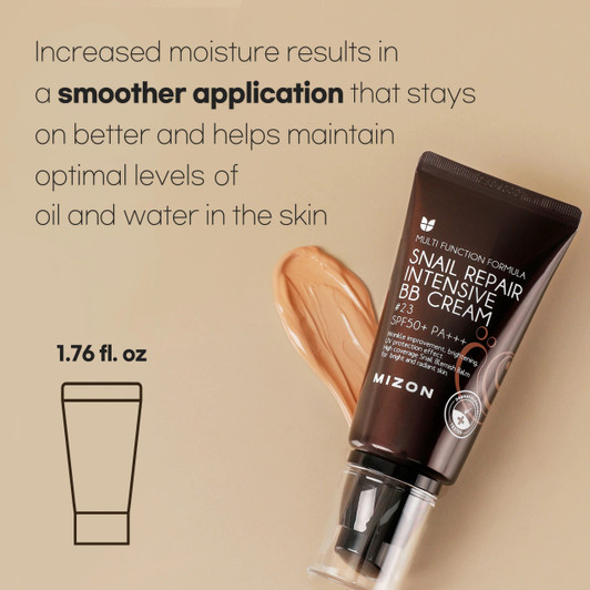 [MIZON] Snail Repair Intensive BB Cream SPF50+ PA+++ (1.69 oz)