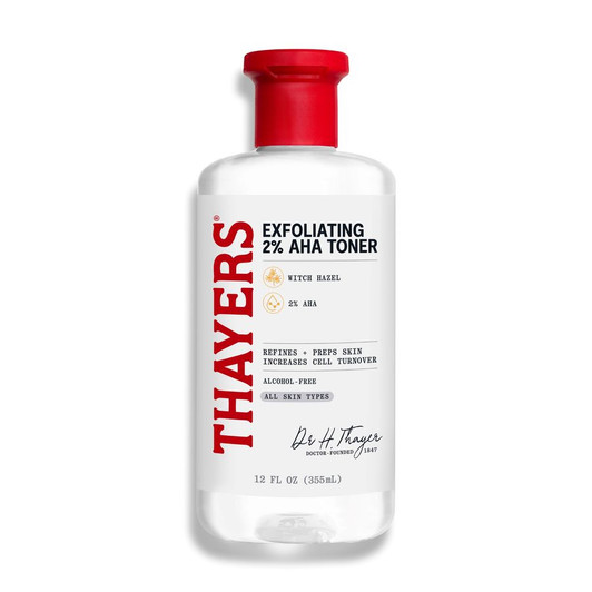 THAYERS 2% Exfoliating  AHA Toner (12oz)