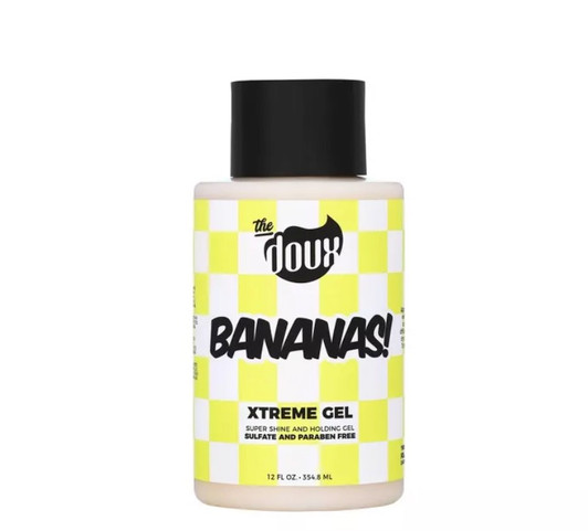 THE DOUX Bananas Xtreme Hold Hair Gel (12oz)