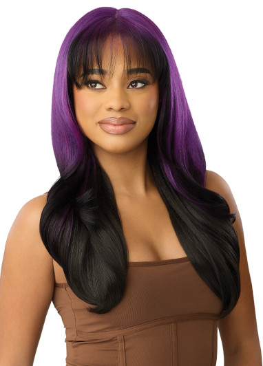 OUTRE Synthetic Melted Hairline Lace Front Wig - ELLERIE