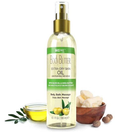 BIOCARE Body Butter Olive Oil & Shea Butter Extra-Dry Skin Body Oil (6.1 oz)