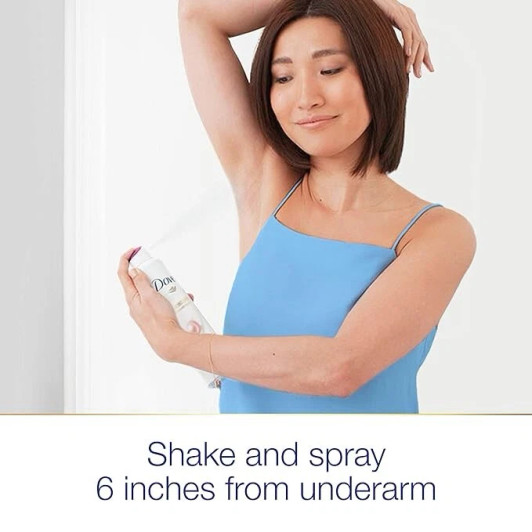 Dove Beauty Finish Antiperspirant Deodorant Body Spray (5oz)