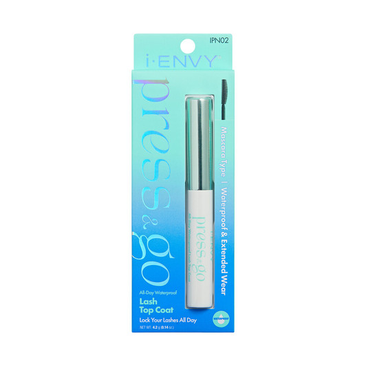 KISS I-Envy Press & Go All Day Waterproof Lash Top Coat