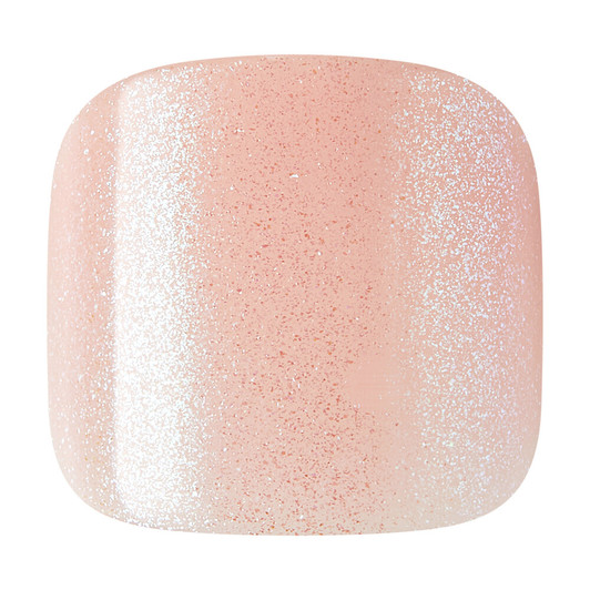 KISS Gold Finger Solid Color Glue-On Fake Toenails - TREAT ME