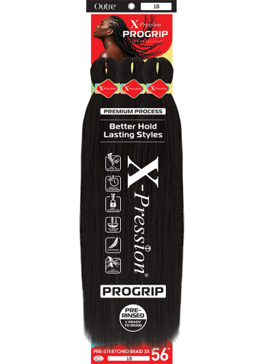 OUTRE ProGrip 3X X-Pression Pre-Stretched Braid 56"