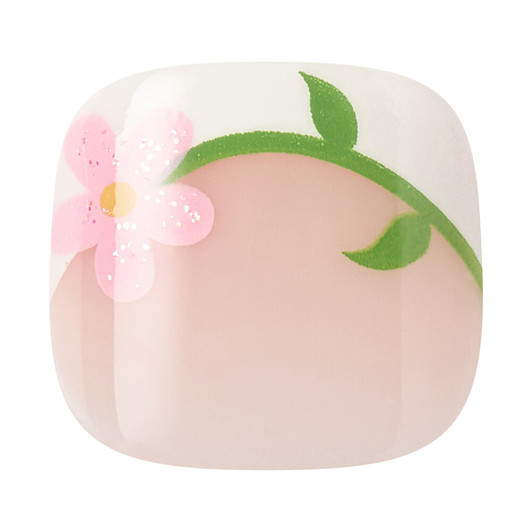 KISS Gold Finger Glue-On Fake Toenails - THE VIBE