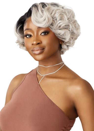 OUTRE Synthetic Melted Hairline HD Lace Front Wig - Ayda