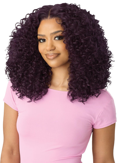 OUTRE Synthetic Perfect Hairline Swoop Series Glueless Lace Frontal Wig - Swoop Y-Part 205 OUTRE Synthetic Perfect Hairline Swoop Series Glueless Lace Frontal Wig - Swoop Y-Part 205
