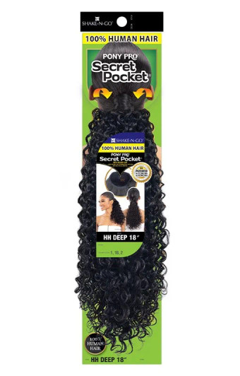 SHAKE N GO Organique Secret Pocket Pony pro - HH Deep 18"