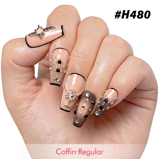 LA FLARE Lovful Nails - COFFIN/CLASSIC