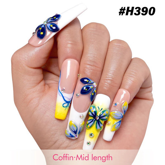 LA FLARE Lovful Nails - COFFIN/MID