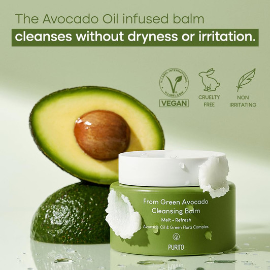 PURITO From Green Avocado Cleansing Balm (3.38oz)
