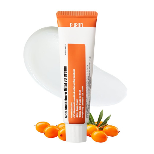 PURITO Sea Buckthorn Vital 70 Cream (1.69oz)