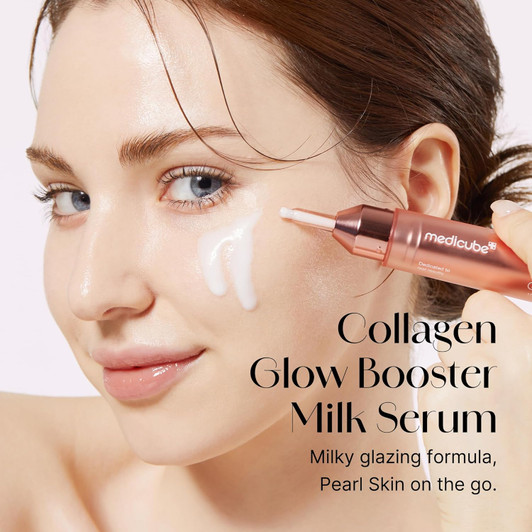 MEDICUBE Collagen Glow Booster Milk Serum (0.5oz)