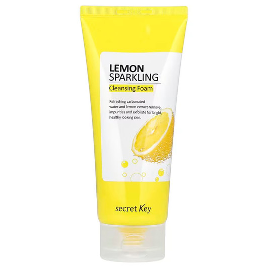 SECRETKEY  Lemon Sparkling Cleansing Foam (7.05oz)