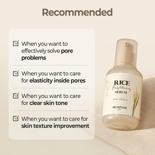 [SKINFOOD] Rice Daily Serum (1.85oz)