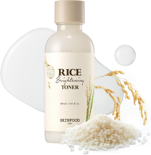 [SKINFOOD] Rice Brightening Toner (5.4oz)