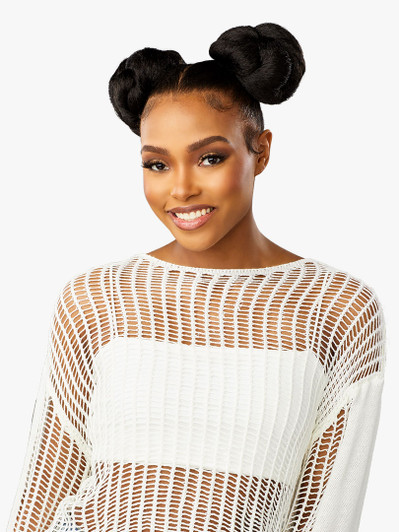 SENSATIONNEL Synthetic Lulu Bun - SPACE BUN UNIT 1