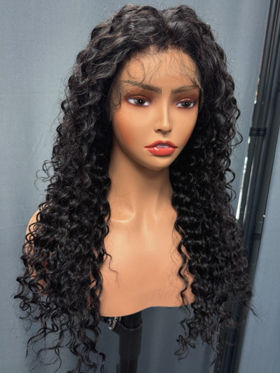 BRANCH 100% Human Hair Full Lace Wig - Curly 26"