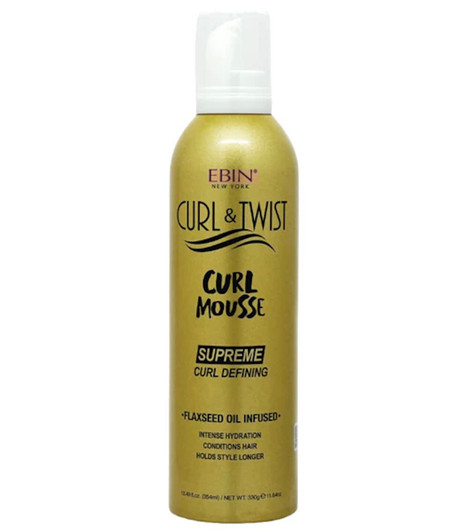 EBIN Curl & Twist Curl Mousse -  Curl Defining (11.97oz)