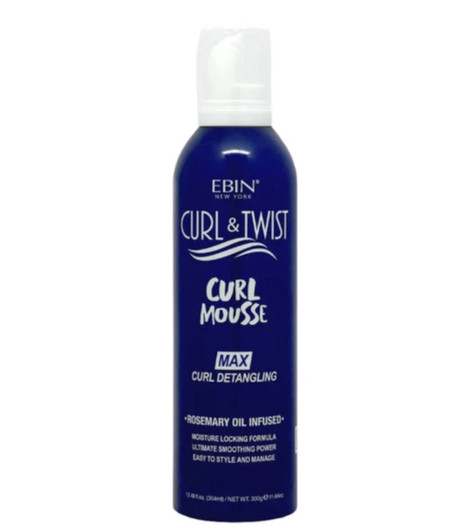 EBIN Curl & Twist Curl Mousse - Curl Detangling (11.97oz)