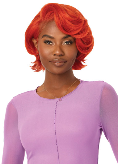 OUTRE Synthetic Perfect Hairline Swoop Series Glueless Lace Frontal Wig - Swoop 18