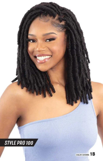 SHAKE N GO FreeTress Synthetic Hair Braids Style Pro 100 - INDIE LOC 10"
