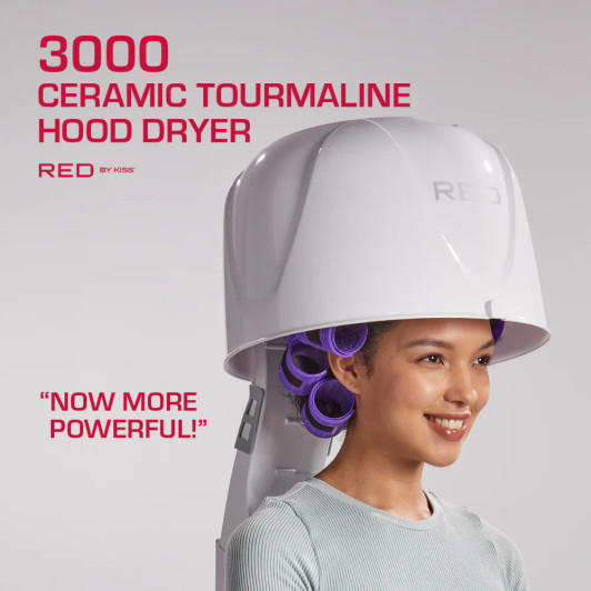 RED Pro 1875 Watt Ceramic Tourmaline Hood Dryer