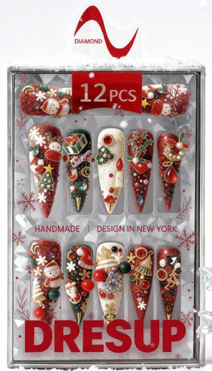 LA FLARE DRESUP Handmade Nails