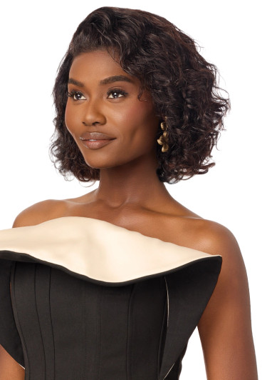 OUTRE MyTresses Black Label 13x4 Lace Front Wig - HH-Virgin Wavy Bob 12"