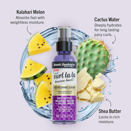 Aunt Jackie's Curl La La Bounce Back Refreshing Serum (4oz)