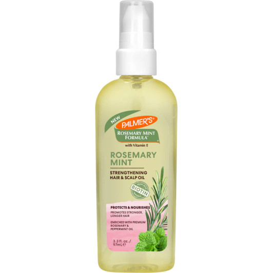 Palmers Rosemary Mint Strengthening Hair & Scalp Oil (3.3oz) Palmers Rosemary Mint Strengthening Hair & Scalp Oil (3.3oz)